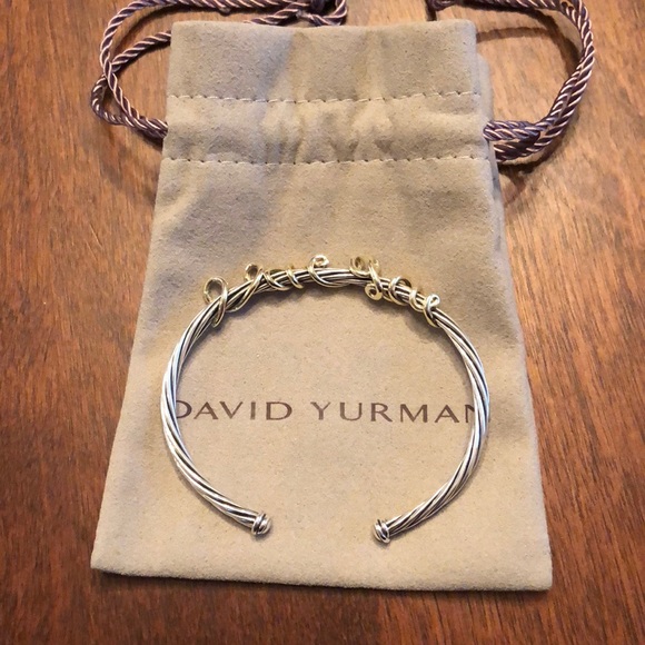 DY Whispers I Love You Bracelet With 14K Gold